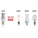 40 stycken (1 kartong) LED Gatulampa 360° 12W