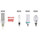 40 stycken (1 kartong) LED Gatulampa 360° 20W