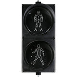 4 stycken LED Trafiksignal 200 Dubbel med Figurer