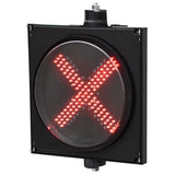 4 stycken LED Trafiksignal 300 Enkel Röd X