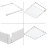 10 stycken bakgrundsbelyst LED Panel 595x595 34W