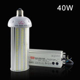 LED Gatulampa med extern transformator 180° 40W