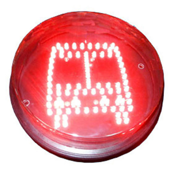 LED Trafiksignallampa 200 Röd Buss / Tåg
