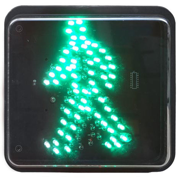 LED Trafiksignallampa 200 Grön Figur