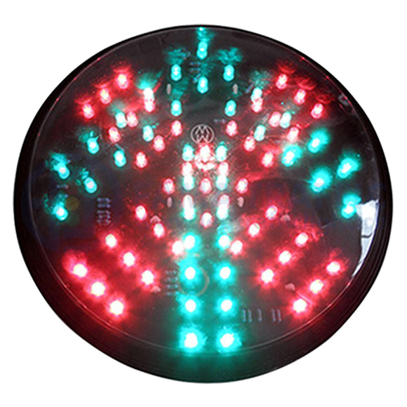 LED Trafiksignallampa 200 Dubbelfunktion Röd X / Grön Pil