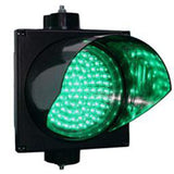 LED Trafiksignal Enkel Diameter 200 mm Standard Grön
