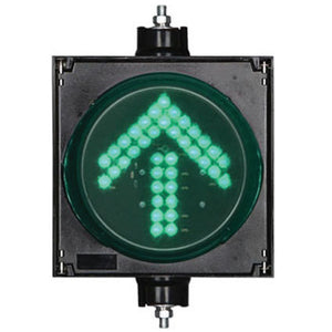 LED Trafiksignal Enkel Diameter 200 mm Pil