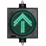 LED Trafiksignal Enkel Diameter 200 mm Pil Grön