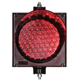 LED Trafiksignal Enkel Diameter 200 mm Diffusorlins Röd