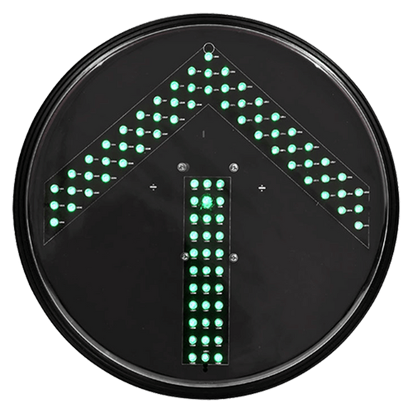 LED Trafiksignallampa 300 Grön Pil