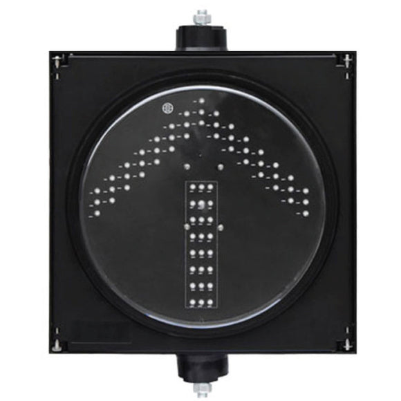 LED Trafiksignal Enkel Diameter 300 mm Pil
