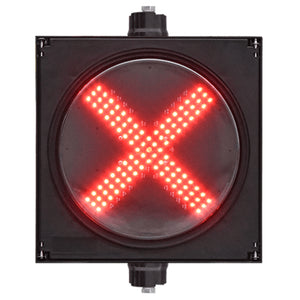LED Trafiksignal 300 Enkel Röd X